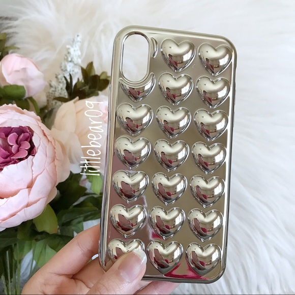 ♥️ Iphone Case plus Strap - 3D Heart Soft TPU - Picture 2 of 6